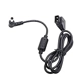 Baosity D-Tapポート付き　DC電源ケーブル　長さ100cm　DCプラグ　LEDライト/ LCDモニター/ HDVに電源供給　バッテリー/電源/充電器用　　　　