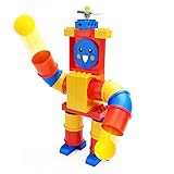 Wishtime 幼児用 パイプロボット 39pcsセット 立体パズル 積み木 知育玩具 おもちゃ