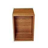 オスパイ(OSPI) カラーボックス 収納ラック 本棚 収納ボックス 収納棚 ディスプレー 棚 フリー 縦横 1段 (ブラウン)