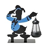 ソーラーライト 屋外 ディズニー おしゃれ シルエットソーラーライト(ドナルド)