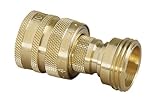 Nelson 50336 Brass Hose Quick Connectors Set, Male and Female [並行輸入品]
