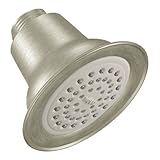 Moen 6303BN EASY CLEAN XLT Single Function Showerhead, Brushed Nickel [並行輸入品]