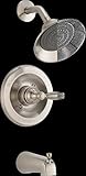 Peerless PTT188790-BN Apex Tub and Shower Trim, Brushed Nickel [並行輸入品]