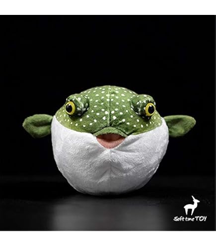 Amazon.co.jp: PEWETE ダイル フグ ぬいぐるみ おもちゃ フグ