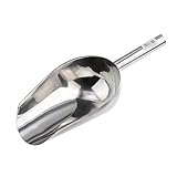 Perfk 全６サイズ　ステンレス　シャベル　スコップ　スクープ　氷スコップ　台所／ショップ／バー用　お菓子　砂糖　小麦粉　キャンディ　 - 12インチ