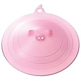 MarnaピンクPiggy電子レンジプレートカバー、9 "ホームSupplyメンテナンスストア