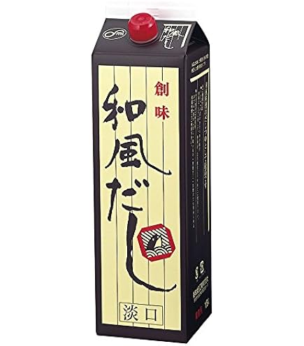 Amazon.co.jp: 創味 しらだし (濃厚かつおだし) 1.8L : 食品・飲料・お酒
