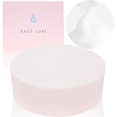 OASIS CARE ピーリング石鹸 aha 8% 泡 洗顔 パック 角質取り 毛穴 黒ずみ 汚れ 無添加 100g 泡立てネット付き