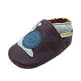 Sayoyo Baby Cute Snailソフトソールレザー乳児と幼児用靴 US サイズ: 24-36 Months/8.5-9 M US Toddler カラー: パープル