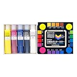 マッチ 水彩絵具 マッチポスターカラー 3原色セット5本入 10ml