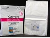 Kenmore  Q  HEPA  掃除機用バッグ  合成  キャニスター  2パック