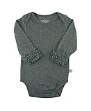 RuffleButts SHIRT ベビー・ガールズ US サイズ: 6-12 Months カラー: グレー