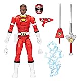 パワーレンジャー ライトニングコレクション ターボレッドレンジャー 6インチ プレミアムコレクタブルアクションフィギュアおもちゃ アクセサリー付き 対象年齢4歳以上