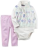 Carter's PANTS ベビー・ガールズ カラー: パープル