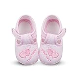ANTETOKUPO　ベビーシューズ　綿　 ファーストシューズ　女の子＆男の子　(10.5cm 11cm 11.5cm) (11cm, ピンク) [並行輸入品]