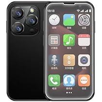 Amazon | 4G ミニスマートフォン、3.0 インチ HD スクリーン、デュアル