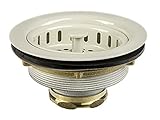 重い真鍮DuoバスケットStrainer with Oリングストッパー ADBSMBI