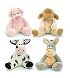 flopsy friends farm animals one supplied large by Keel Toys