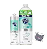 【まとめ買い】キュ キュット Natural Days ナチュラルデイズ +除菌 ヴァーベナ＆シトラスの香り 本体220ml ＋ 詰め替え用700ml 食器用洗剤