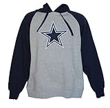ダラス・カウボーイズAdult Mediumパーカー2トーンフード付きスウェットシャツ – Embroirdered Starロゴ