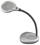 MIZAR ルーペ スタンドルーペ 2倍 フレキシブルアーム LEDライト付き SL-105L
