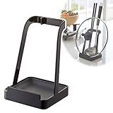 鍋ふたスタンド 鍋ふた 立て 鍋ふた スタンド 鍋蓋ラック 鍋フタラック お玉&amp;鍋ふたスタンド タワー TOWER ブラック 02249