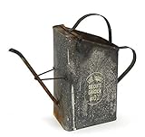 ガーデニング雑貨　ジョウロ　ブリキ缶　L　ラスティ