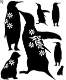 マイサ ハル インテリアステッカー ペンギン スモールサイズ デネルシャルボン