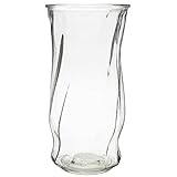 Flower Rose Bunch Glass Vase Decorative Centerpiece For Home or Wedding (Fits Dozen Roses) by Royal 