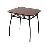 JKプラン カフェシリーズ　テーブル ブラック/ブラウン SKN-0004