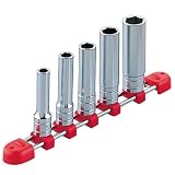 【KTC工具】 3/8 (9.5sq ) ６角 ディープソケッ-ホルダー付きセット（6点8mm～17mm） / TB3L05
