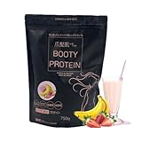 爪髪肌つやつやBOOTYプロテイン ストロベリーバナナ味-750g