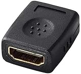 SANWA SUPPLY HDMI中継アダプタ 黒 AD-HD08EN