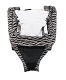 BuddyBuddy ポルバン ウエストポーチ抱っこひも ダブルショルダー ゼブラ P7223