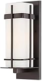 Minka Lavery 72352-615B-PL 1 Light Outdoor Wall Mount Lighting, Dorian Bronze [並行輸入品]