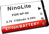 NinoLite NP-90 互換 バッテリー カシオ EXILIM EX-FH100 EX-H10 EX-H15 EX-H20G 対応 np90casio_t.k.gai