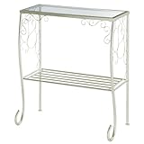 ガラステーブル サイドテーブル LaLaシリーズ コンソール LA-009