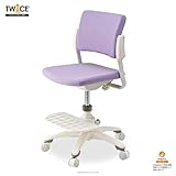 イトーキ トワイス 回転 学習チェア 布張り パープル KS31-9PP