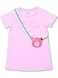 (アナップキッズ) ANAP KIDS ｷｬﾗｸﾀｰﾎﾟｼｪｯﾄ風ワンピース 110cm ラベンダー