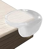 HOMYSNUG コーナークッション ソフト コーナーガード 大きサイズ 赤ちゃんとご年配の方のケガ防止 テーブルや戸棚などの家具のエッジを保護して 粘着力が抜群 両面テープ付き 12個 セット (L