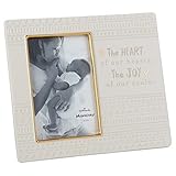 ホールマークハートof our hearts画像フレーム、4 x 6画像フレーム赤ちゃん誕生日