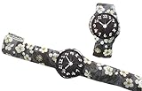 BABYSWATCH ( ベビーウォッチ） スワロフスキー ベビー 出産 祝い プレゼント（グレー） [並行輸入品]