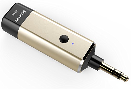 Maceton WMAG 高音質ワイヤレスオーディオ発信機　送信機　Bluetoothトランスミッター【レシーバー/受信機機能ない】　3.5mmオーディオジャックに対応（プレイヤー、メディア、ゲーム機、電子楽器、TV、iPod、MP3/MP4/CD/DVDプレイヤーなどBluetooth発信機能ない機器に適用）3.5mmメスジャック→2RCAプラグケーブル付属（RCA音源出力機器用）アメリカCSR Bluetooth発信IC採用