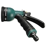 amzmonnsuta 8機能ガーデニング噴霧器 庭のホースコネクタ調整可能散水植物スプレーノズル
