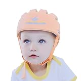 hi9 Store （対象0～4歳）ベビー 乳幼児 赤ちゃんヘルメット サイズ調整可 怪我防止 衝撃緩和 軽量衝撃吸収 オ レンジ