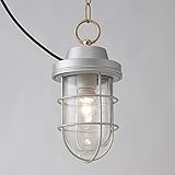 タカショー HBF-D19S マリンライト ローボルト ペンダントタイプ パールシルバー（電球色） Φ132×H272