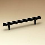 アイアン取っ手＆つまみ /GL0044　スティックブリッジ・ハンドル(ブラック)1個