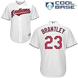 Majestic Athletic Cleveland Indiansマイケル・Brantley 2015クールベースホームジャージー