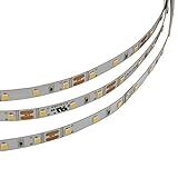 LEDwholesalers UL 16.4-FT Flexible LED Light Strip with 300xSMD2835 12-Volt 24-Watt, Neutral White, 