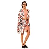 オードリー&オリーブ – Floral Kimono – マタニティFriendly US サイズ: L カラー: ピンク